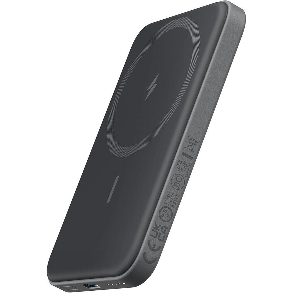 Anker 621 MagGo Portable Charger 5000mAh Wireless USB C Magsafe Power Bank